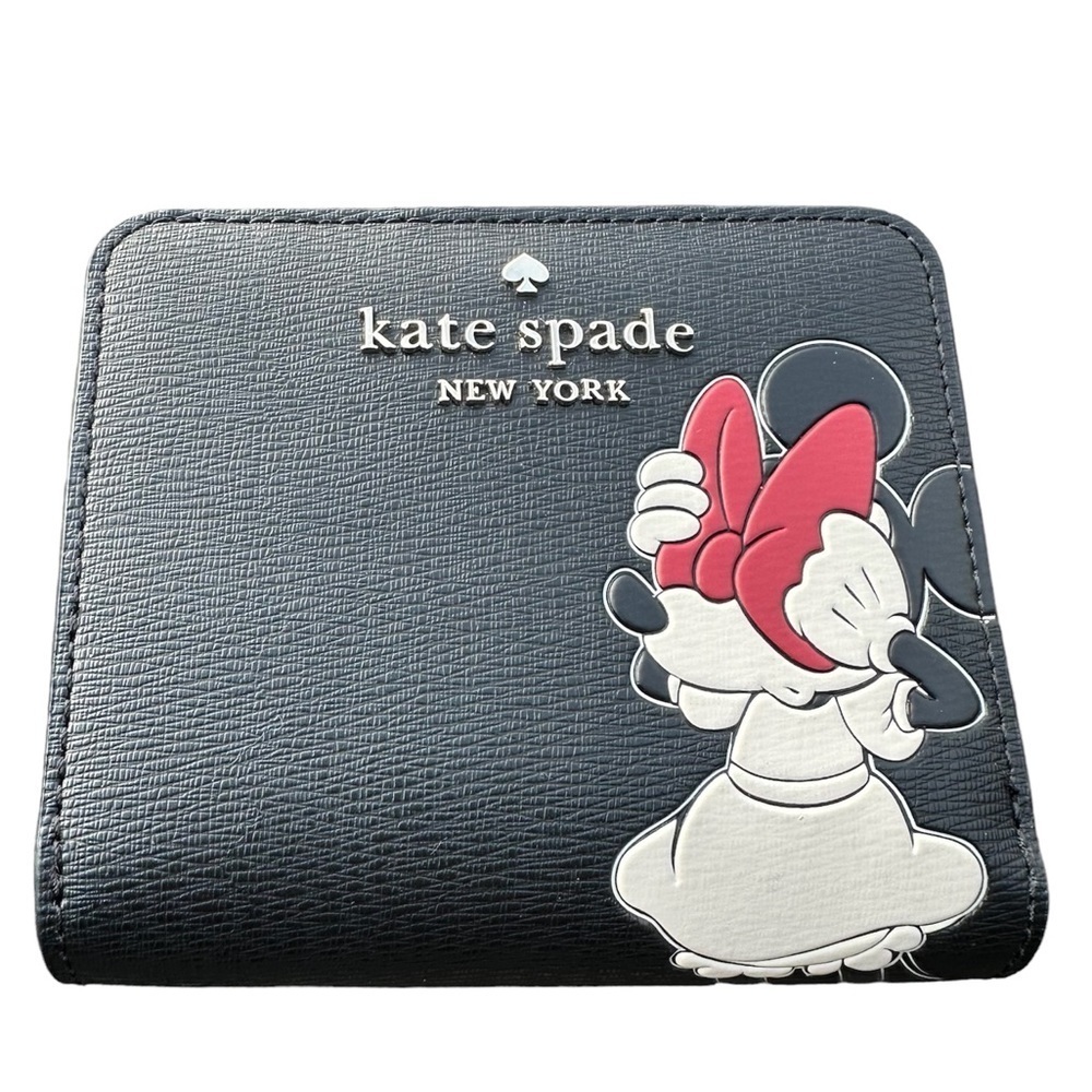 NWT Disney x Kate Spade Minnie Mouse Compact Wallet